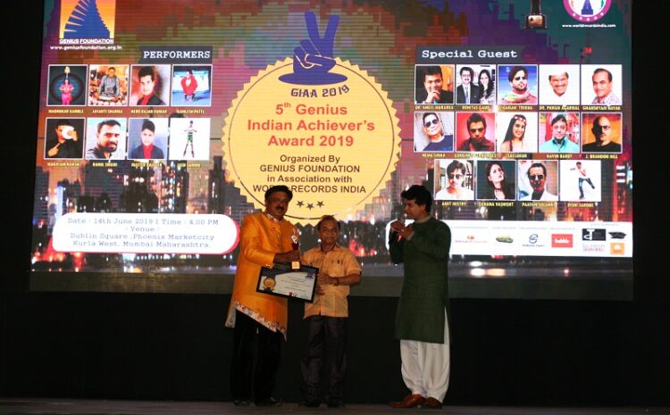  K.A.GHOUSE HYDER – GENIUS SINGER OF THE YEAR