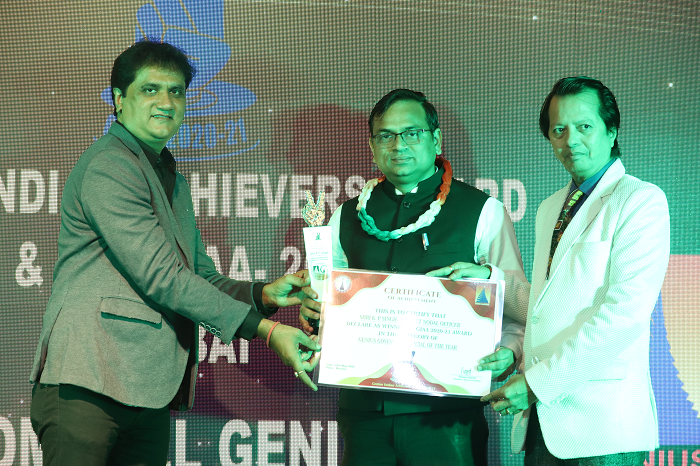  SHRI K.P. SINGH ( PROJECT NODAL OFFICER ) – GENIUS PROJECT LEADER OF THE YEAR