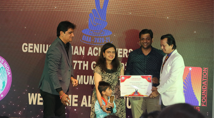  MUKESH SHAH – GENIUS SOCIAL ENTHUSIAST OF THE YEAR
