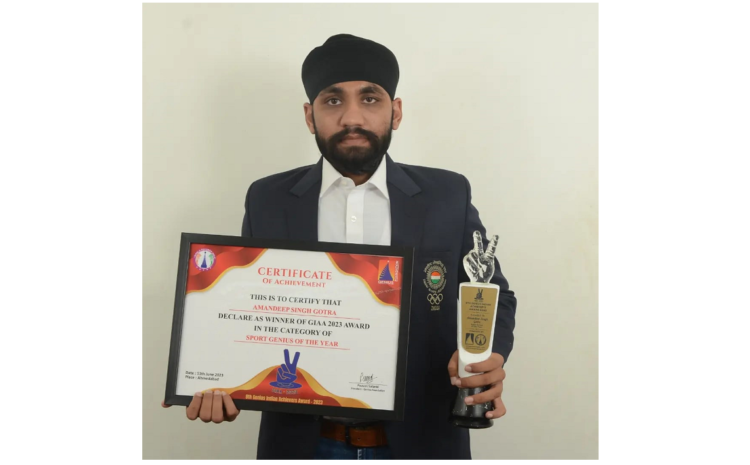  AMANDEEP SINGH GOTRA – SPORT GENIUS OF THE YEAR 2023