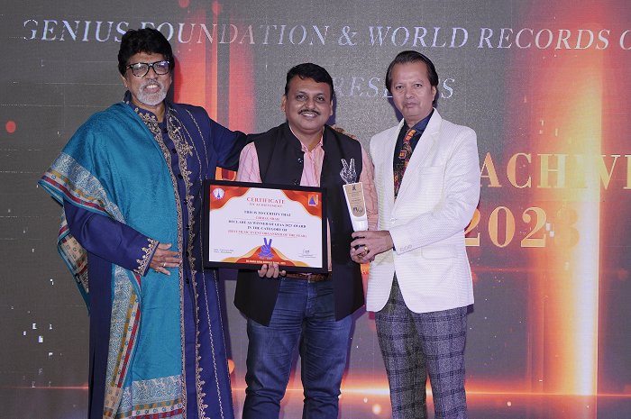  CHIRAG SHAH – BEST MUSIC EVENT ORGANIZER OF THE YEAR 2023