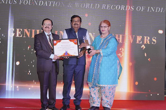  DR. GULABCHAND PATEL – GENIUS SOCIAL ENTHUSIAST OF THE YEAR 2023