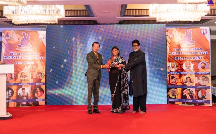  DR URVASHI MITTAL – FEMALE LEADERSHIP SOCIAL EXCELLENCE AWARD 2025