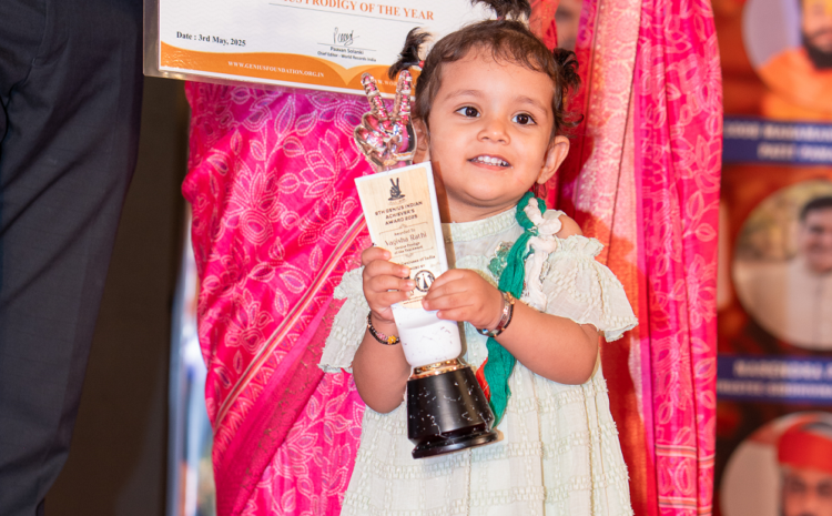  VAGISHA RATHI – GENIUS PRODIGY OF THE YEAR 2025